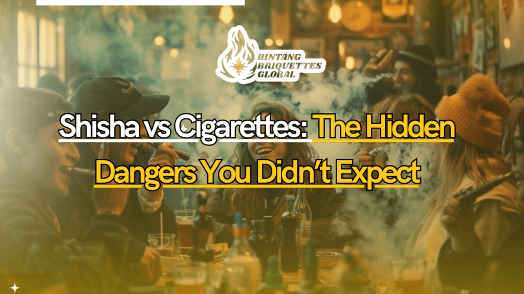 A young person contemplating whether to smoke shisha or cigarettes, representing the health dilemma.