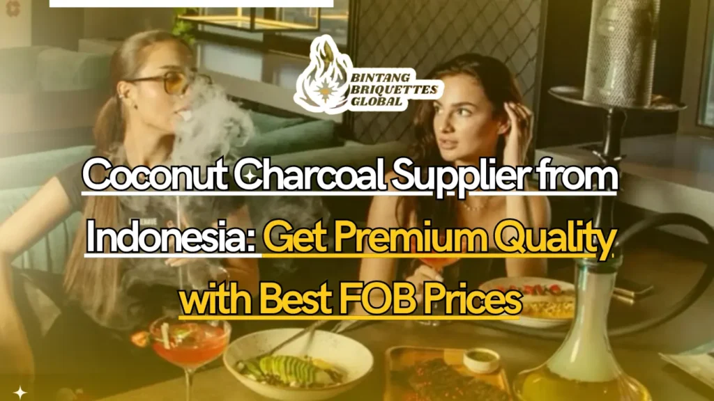 Premium Coconut Charcoal Packaging by Indonesian Supplier