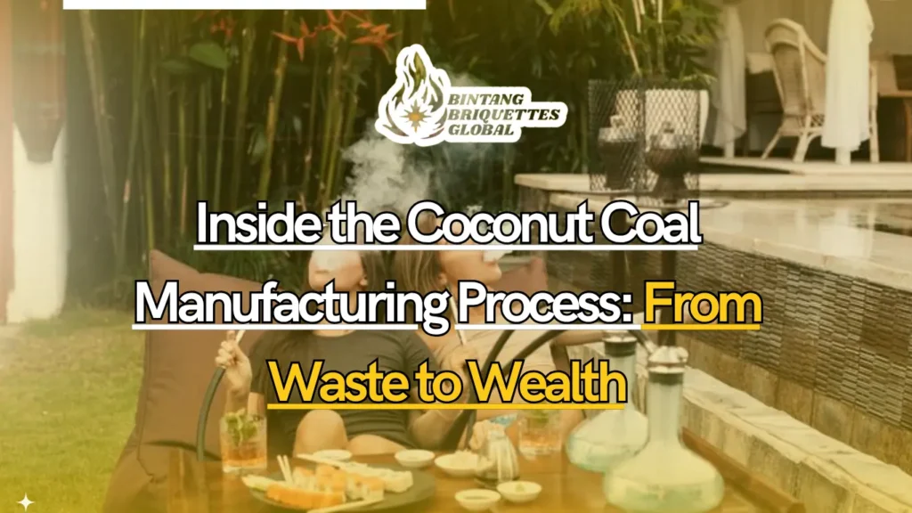 Raw Coconut Shells Ready for Coconut Coal Manufacturing Process