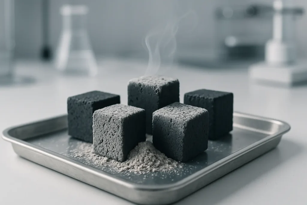 Image showing comparison between white, silver, and grey ash, explaining how ash color reflects charcoal purity and influences the shisha smoking experience.