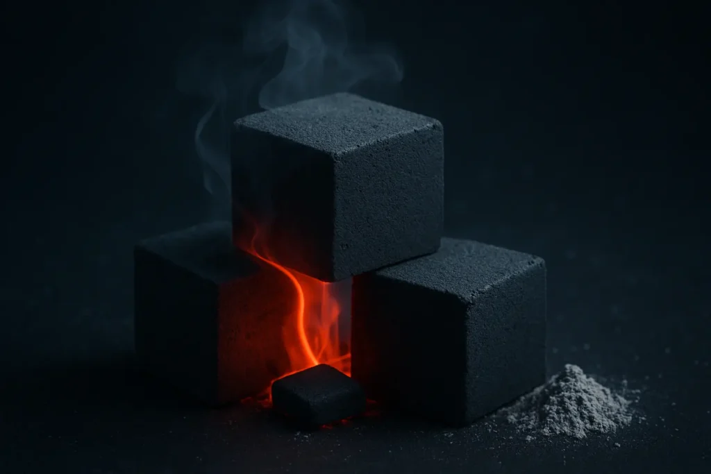 A breakdown of authenticity signals such as transparent QC, real sample testing, production capacity, communication speed, and compliance—elements upheld by Bintang Briquettes.